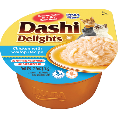 Dashi Delights Pollo con Vieira 70g