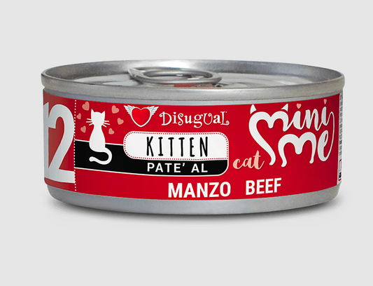 Disugual MINI ME 12 KITTEN Ternera 85 g